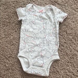 *bundle only* Child of mine Lamb Themed Baby‎ Onesie